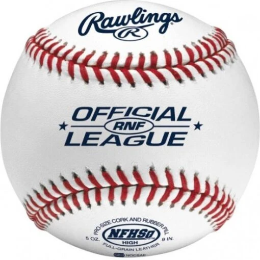 Rawlings RNF NFHS Baseballs, Dz W/NOCSAE Stamp Promotions