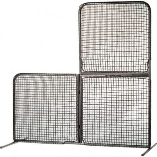 Easton 7' X 7' Collapsible Pitching L Screen, A162711 Promotions
